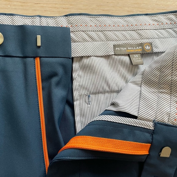 NEW Peter Millar Crown Sport pants, size 33 x 30 - Picture 3 of 3